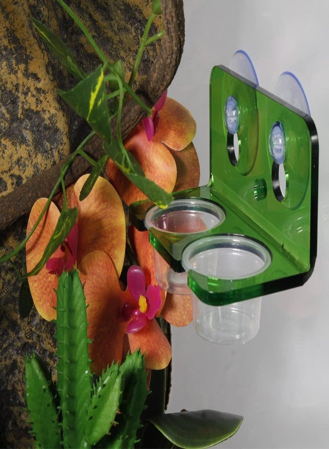 WOLEDOE 1oz Crested Gecko Food Cups, 100Pcs Reptile Plastic Feeding Dish - Image 4